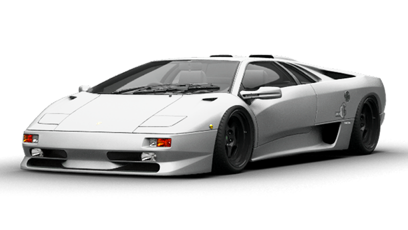 MOGUL - سجادات وإكسسوارات مخصصة للأرضية لسيارة Lamborghini Diablo