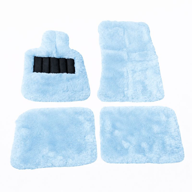 Mogul Mats™ Long-Wool Sheepskin Floor Mats for Rolls-Royce Cullinan (2” Pile)