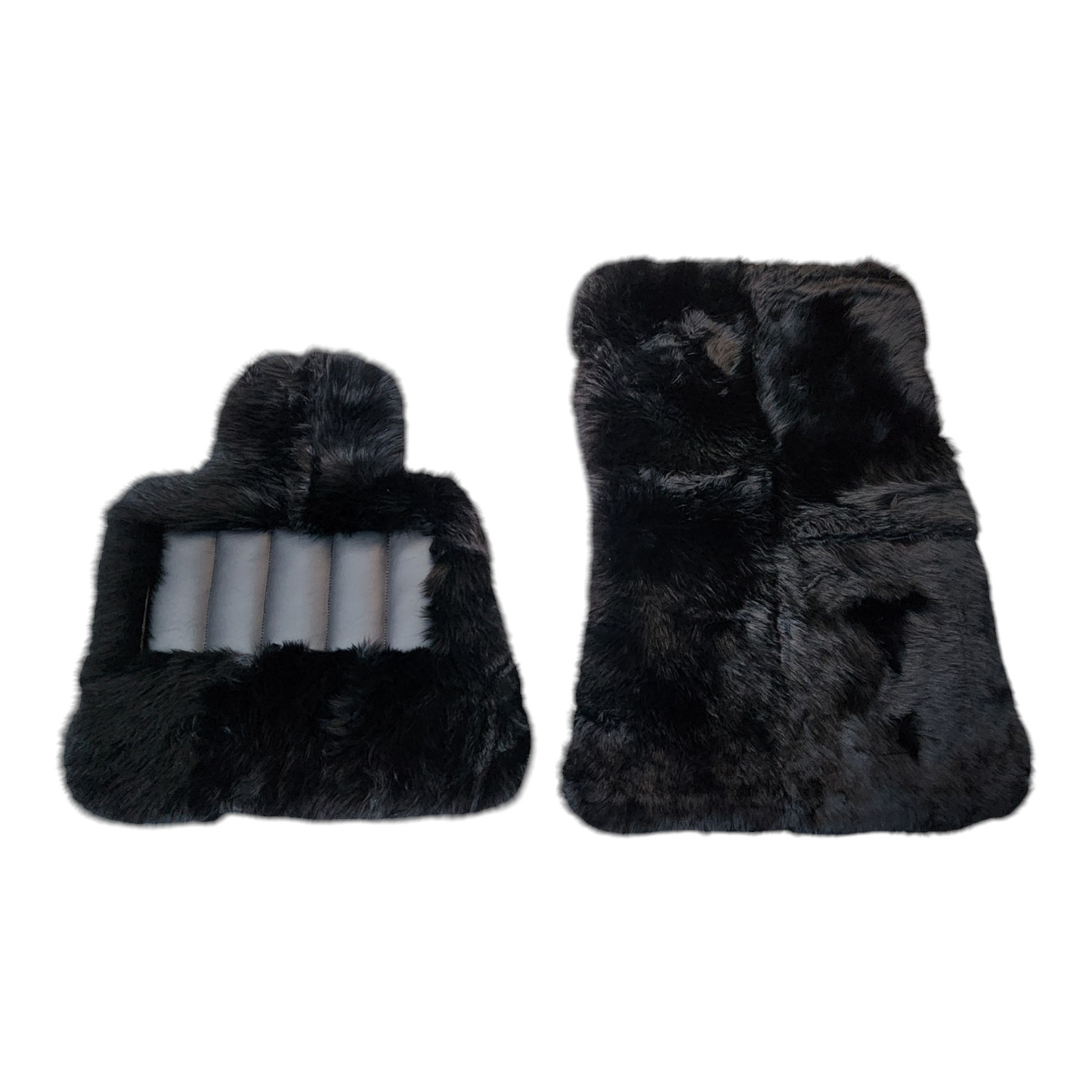 Mogul Mats™ Long-Wool Sheepskin Floor Mats for Rolls-Royce Cullinan (2” Pile)