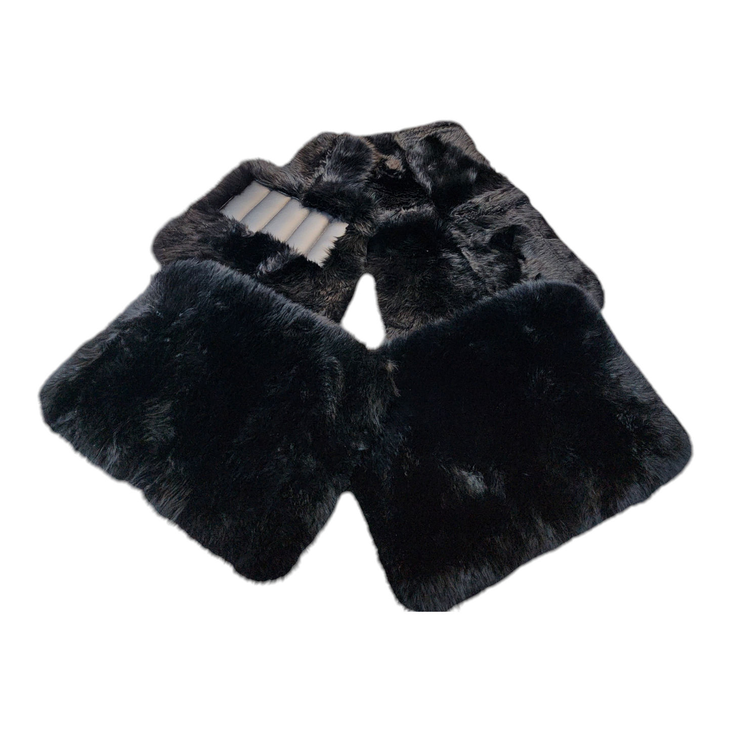 Mogul Mats™ Long-Wool Sheepskin Floor Mats for Rolls-Royce Cullinan (2” Pile)