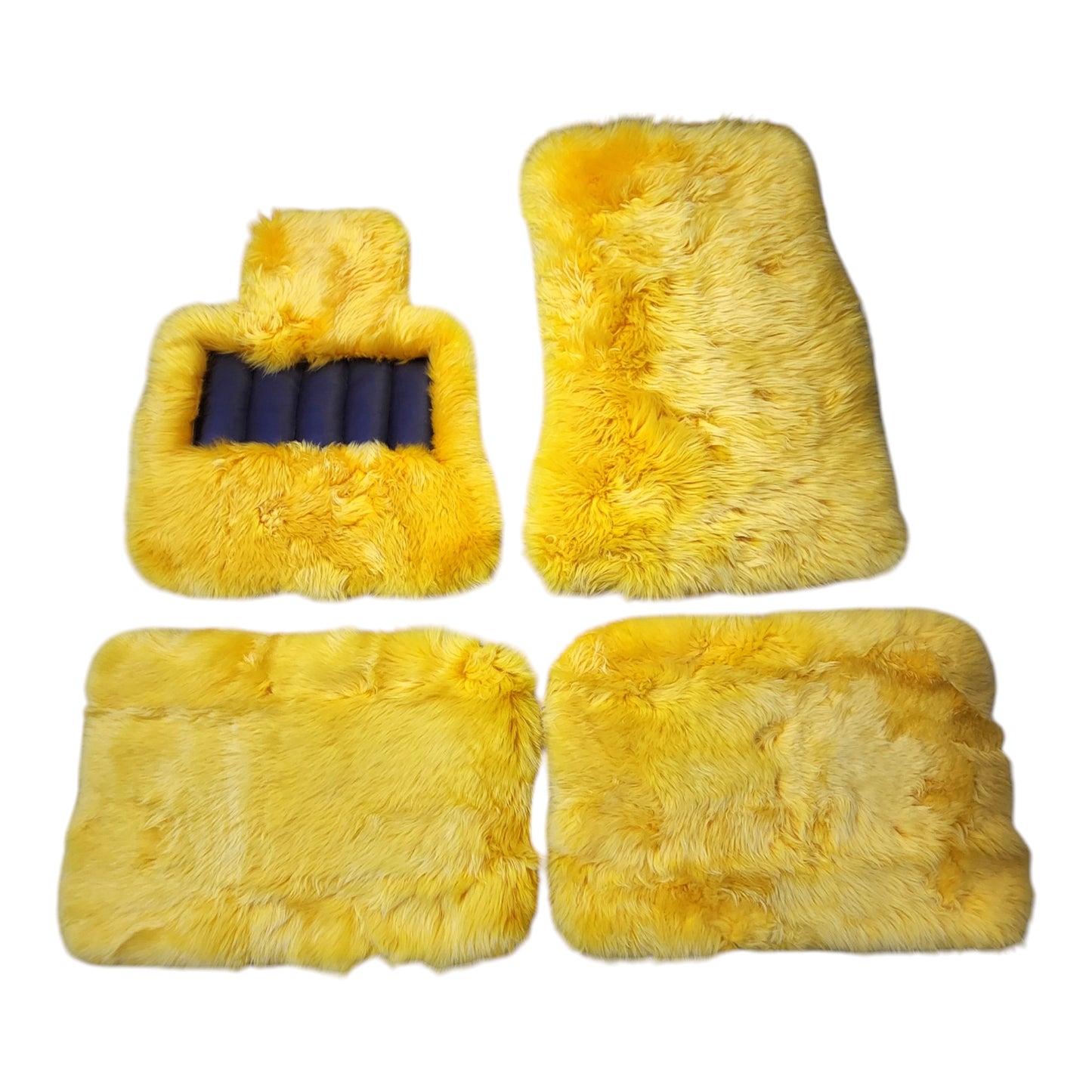 Mogul Mats™ Long-Wool Sheepskin Floor Mats for Rolls-Royce Cullinan (2” Pile)